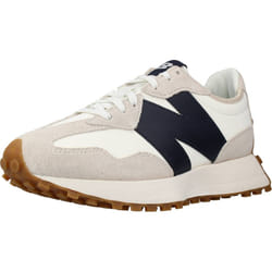 Baskets daim et toile logo oversize  -  New balance - Femme
