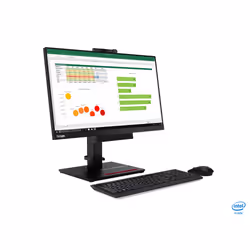 Lenovo ThinkCentre Tiny-In-One écran plat de PC 23.8" Full HD LED Noir - Vue supplémentaire 2