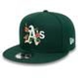 Casquette Snapback New Era 9Fifty - Oakland Athletics - Blanc/Vert - 100% polyester
