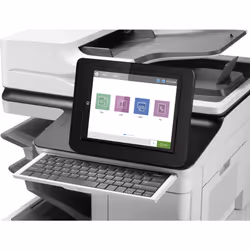 HP LaserJet Enterprise Flow Imprimante multifonction M636z, Black and white, Imprimante pour Impression, copie, scan, fax, Numérisation vers e-mail; Impression recto-verso; Chargeur automatique de documents de 150 feuilles; Éco-énergétique; Sécurité renforcée - Vue supplémentaire 5