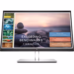 HP E-Series E24t G4, 60,5 cm (23.8"), 1920 x 1080 pixels, Full HD, LCD, 5 ms, Noir, Argent