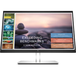 HP E-Series E24t G4 écran plat de PC 23.8" Full HD LCD Écran tactile Noir, Argent