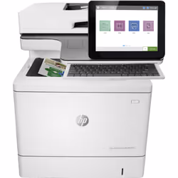 HP Color LaserJet Enterprise Flow Imprimante multifonction M578c, Impression, copie, scan, fax, Impression recto-verso; Charg ...