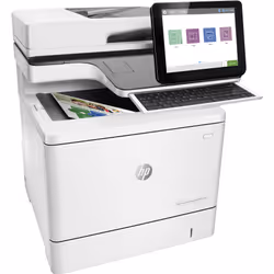 HP Color LaserJet Enterprise Flow Imprimante multifonction M578c, Impression, copie, scan, fax, Impression recto-verso; Chargeur automatique de documents de 100 feuilles; Éco-énergétique