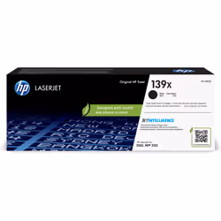 HP LaserJet Cartouche de toner authentique noir 139X grande capacité, 4000 pages, Noir, 1 pièce(s)