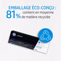 HP Cartouche de toner LaserJet authentique noir 145X grande capacité