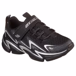 Baskets Wavetronic Garçon SKECHERS - Taille 28.5 - Noir - Lacets