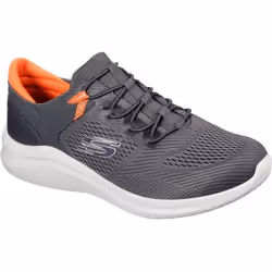 Skechers Ultra Flex 2.0-Kerlem Charcoal / Orange