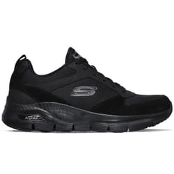 Chaussures Skechers Arch Fit-Servitica - 232101-BBK Noir - Homme - Fitness - Running - Route
