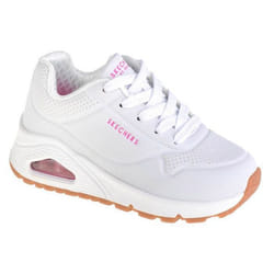 Skechers Uno Stand On Air 310024L-WHP pour filles Blanc sneakers
