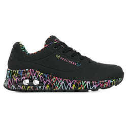 Baskets femme semelle imprimée de coeur uno loving love Skechers