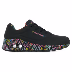 Baskets femme semelle imprimée de coeur uno loving love Skechers