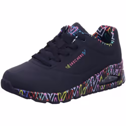 Baskets femme semelle imprimée de coeur uno loving love Skechers