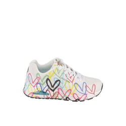 Baskets imprimé femme Skechers Uno Spread The Love