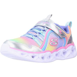Basket à Scratch Enfant Skechers Rainbow Lux