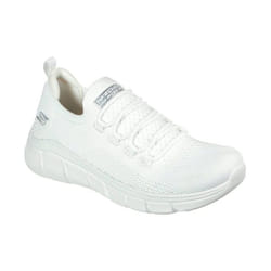 Basket Skechers - 104840 - Blanc - Femme - Lacets