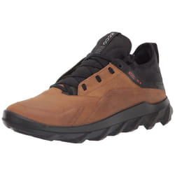 Basket Cuir Ecco - couleur : Camel