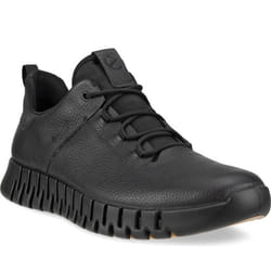 Baskets ECCO - Homme - Cuir - Lacets - Noir