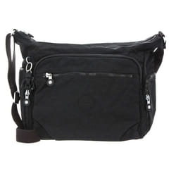 Sac à épaule - kipling - Gabbie - Noir - 100% polyamide - 28x27x14 cm