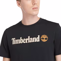 Tee Shirt Timberland Linear Logo Short Sleev