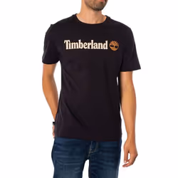 Tee Shirt Timberland Linear Logo Short Sleev