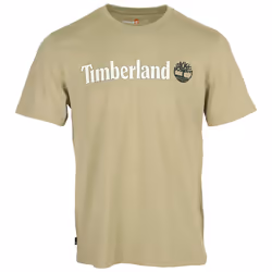 Tee Shirt Timberland Linear Logo Short Sleev - M