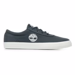 Sneakers Low Lace Up Textile Bleu Marine