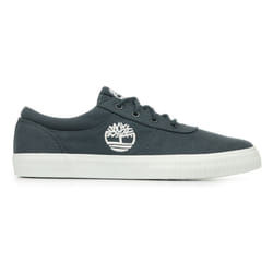 Sneakers Low Lace Up Textile Bleu Marine