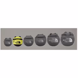 The North Face OS sac de voyage 50 L Nylon, Polyester Noir, Jaune - Vue supplémentaire 5