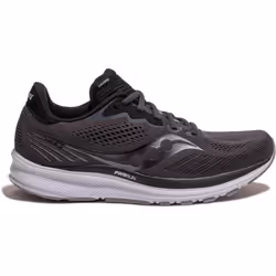 Saucony Ride 14 Fusain / Noir / Blanc - 35,5