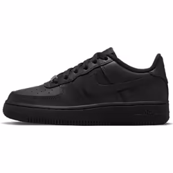 Basket Nike AIR FORCE 1 LE Junior - NIKE - Cuir - Noir - Garçon - Enfant - Lacets - Plat