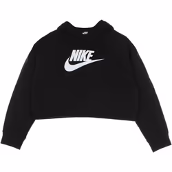 Sweat à Capuche - NIKE - Fille - Noir - Col capuche - Manches longues