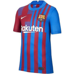 Maillot de football - FCB - YNK DF STAD JSY SS HM - Bleu - Manches courtes - 100% Polyester