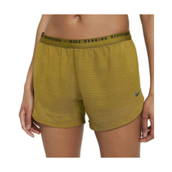 Short de sport Femme - Nike - Run Division - Doré - Tissu respirant Dri-Fit