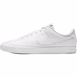 Baskets Nike Court Legacy - Enfant - Blanc - Cuir - Lacets