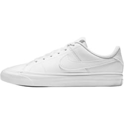 Baskets Nike Court Legacy - Enfant - Blanc - Cuir - Lacets