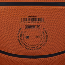 Wilson WTB7300XB07 ballon de basket Intérieure et extérieure Marron - Vue supplémentaire 10
