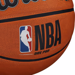 Wilson NBA DRV Pro Intérieure et extérieure Noir, Marron, Blanc