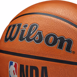 Wilson NBA DRV Pro Intérieure et extérieure Noir, Marron, Blanc