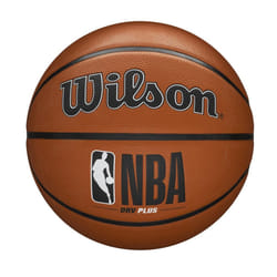 Wilson NBA DRV Plus Intérieure et extérieure Noir, Marron, Blanc