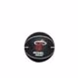 Ballon NBA Dribbler Miami Heat - noir - Taille 3
