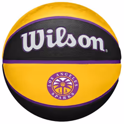 Ballon de basket - Unisexe - Noir - Wilson WNBA Team Tribute Los Angeles Sparks Ball WTB4600XBLAS