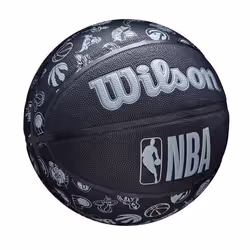 Wilson WTB1300XBNBA ballon de basket Intérieure et extérieure Noir, Gris