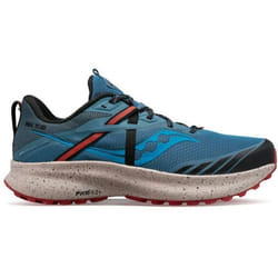 Chaussures Trail Ride 15 - Deep Sea/Lava - Homme - Saucony - Trail - Régulier - Running - Adulte