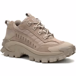 Chaussures Homme CATERPILLAR Intruder Beige - Cuir - Lacets