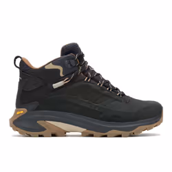 Merrell Moab Speed 2 Leather Mid, Noir