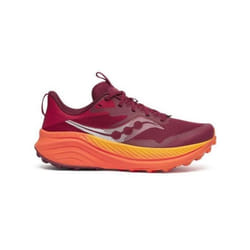 Chaussure de trail SAUCONY XODUS ULTRA 3 femme - Rouge - Drop 6mm