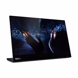 Lenovo M14t, 35,6 cm (14"), 1920 x 1080 pixels, Full HD, LED, 8 ms, Noir
