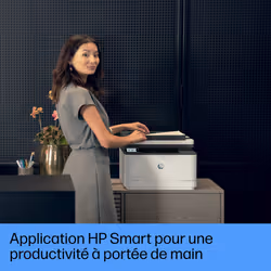 HP LaserJet Pro Imprimante multifonction 3102fdw, Noir et blanc, Imprimante pour Petites/moyennes entreprises, Impression, copie, scan, fax, Sans fil; Imprimer depuis un téléphone ou une tablette; Impression recto-verso; Numérisation recto-verso; Télécopie - Vue supplémentaire 10