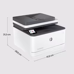 HP LaserJet Pro Imprimante multifonction 3102fdw, Noir et blanc, Imprimante pour Petites/moyennes entreprises, Impression, copie, scan, fax, Sans fil; Imprimer depuis un téléphone ou une tablette; Impression recto-verso; Numérisation recto-verso; Télécopie - Vue supplémentaire 9